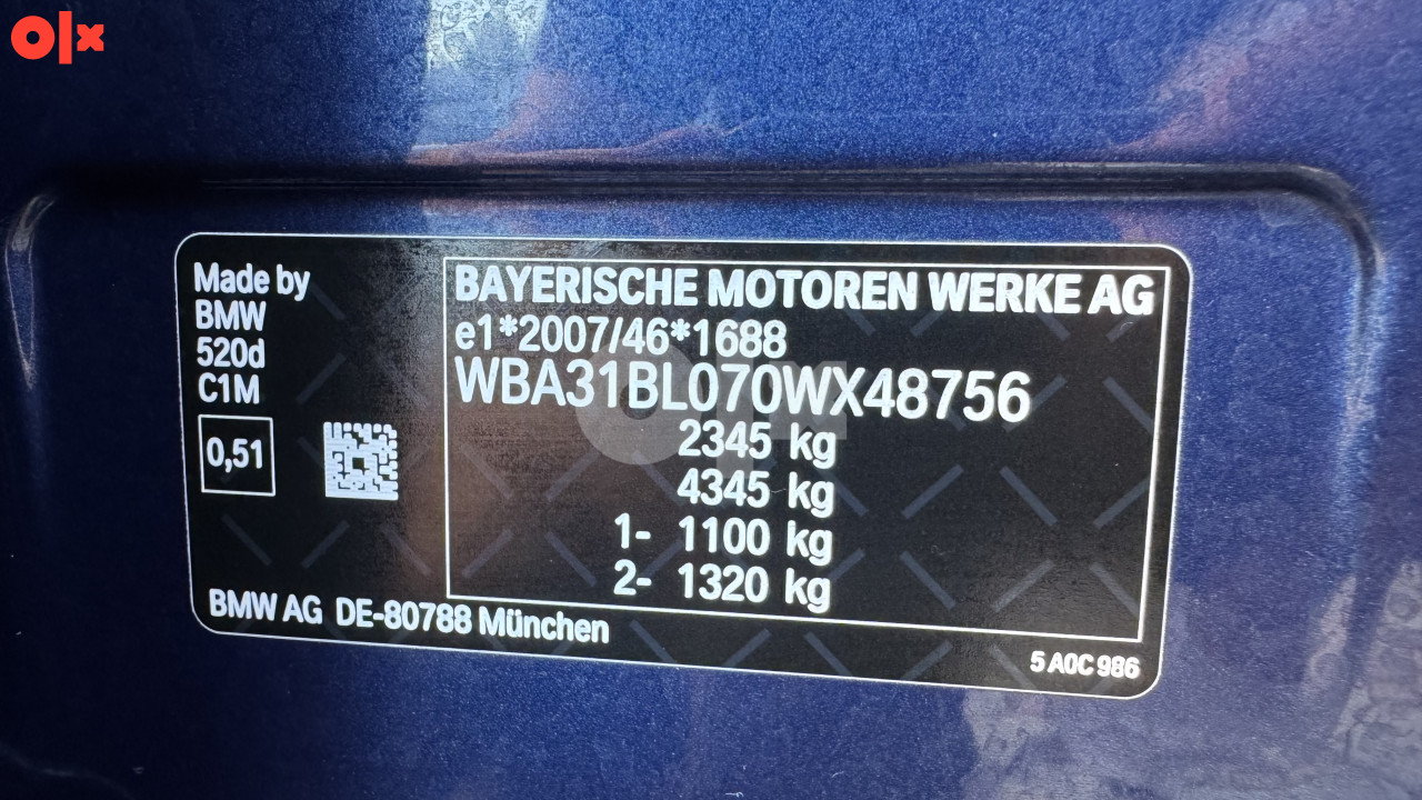 BMW G30 520 D 190ks "Sportpaket" Laser Virtual Kamera Ambient 21G