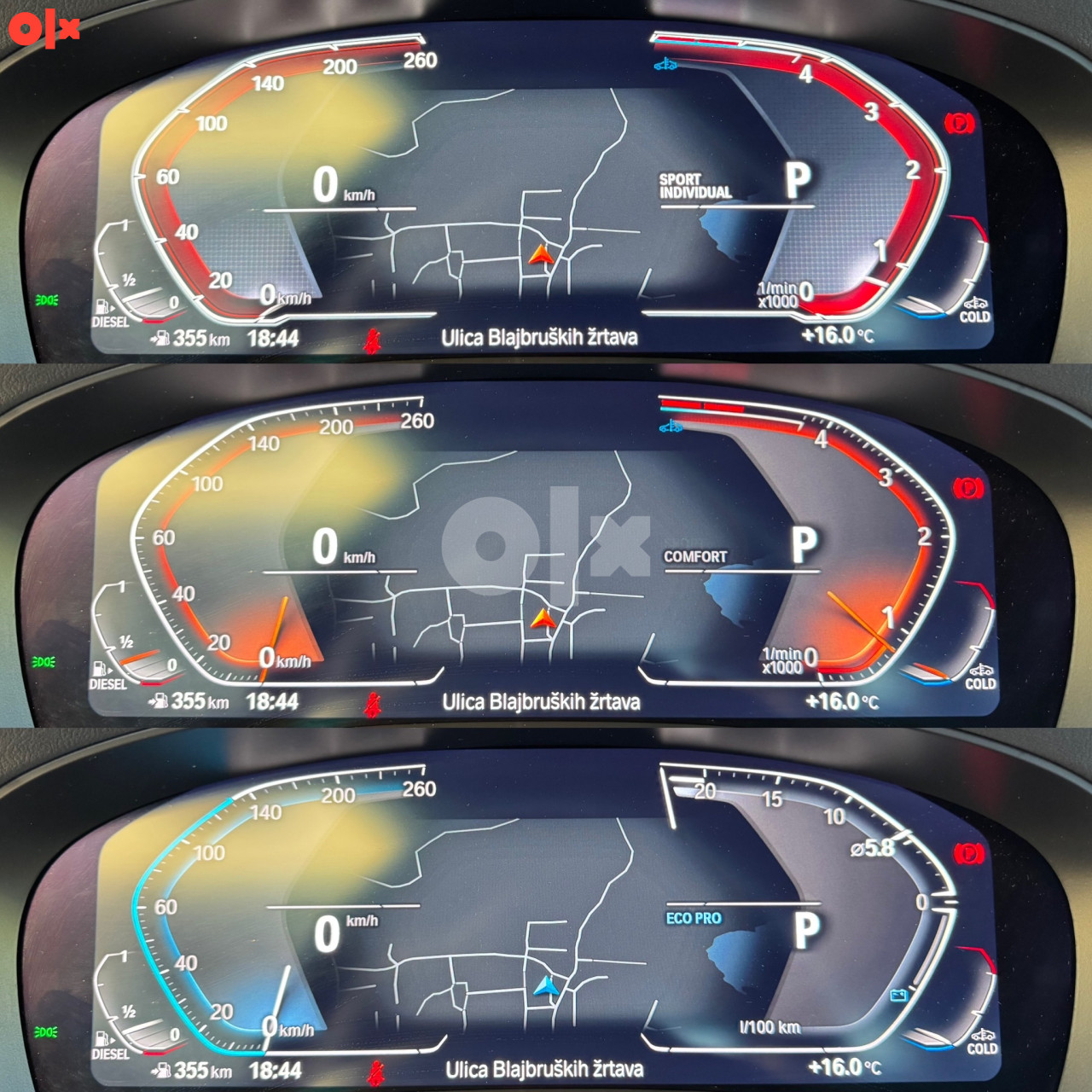 BMW G30 520 D 190ks "Sportpaket" Laser Virtual Kamera Ambient 21G