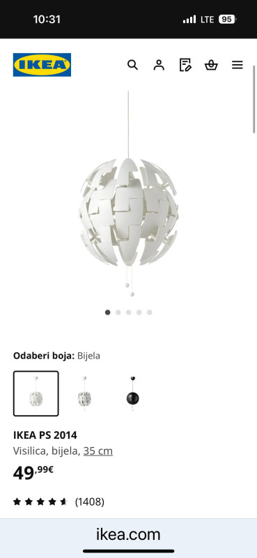 Ikea luster
