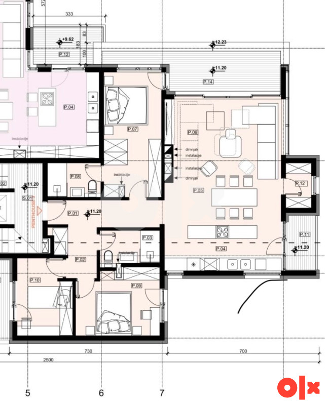 NOVOGRADNJA NOVO SARAJEVO 117m2