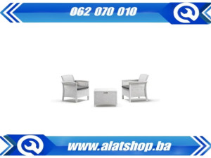 BICA baštenska garnitura VENEZIA TERRACE bijela