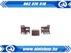 BICA baštenska garnitura VENEZIA TERRACE smeđa