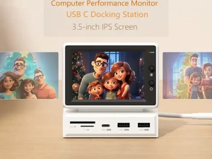Mini PC Monitor USB HUB 3.5inch USB-C TO HDTV sd