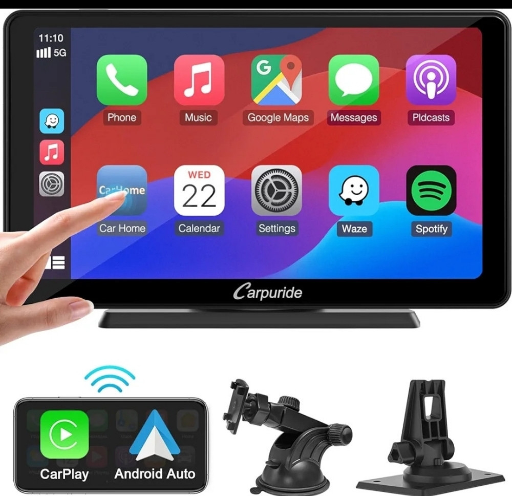 CARPIRUDE AUTO RADIO APPLE ANDROID NAVIGACIJA BLUETOOTH CARPLAY