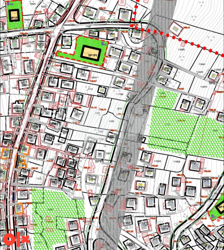 Građevinsko Zemljište Sarajevo - Centar/Grdonj/2234m2 2