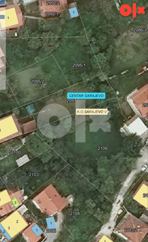 Građevinsko Zemljište Sarajevo - Centar/431m2 2