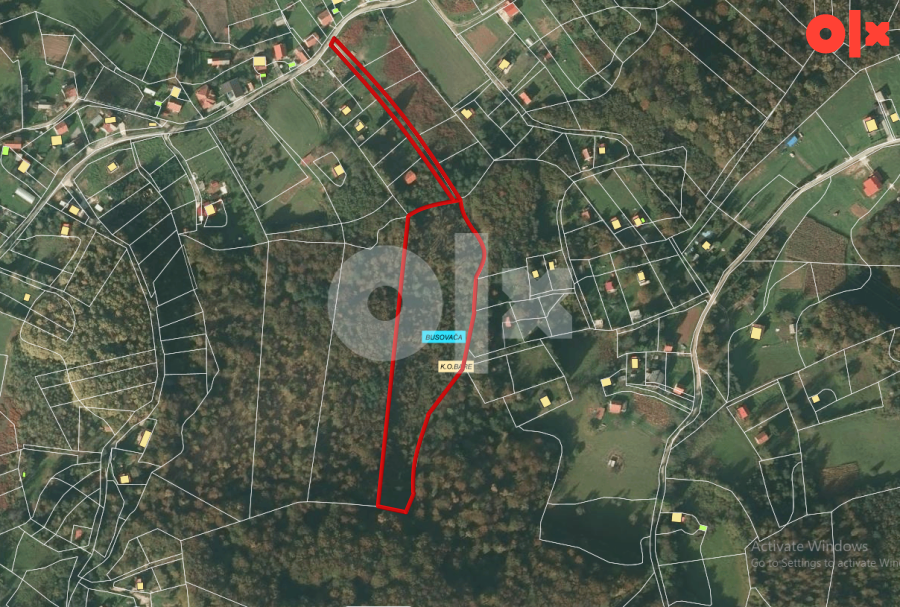 Zemljište Busovača, P=11.348m2