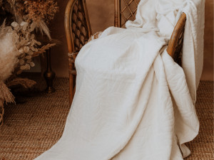 Pokrivač prekrivač pamučni Frotir Leona 150x200