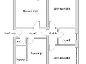 Stan Tuzla 86m2