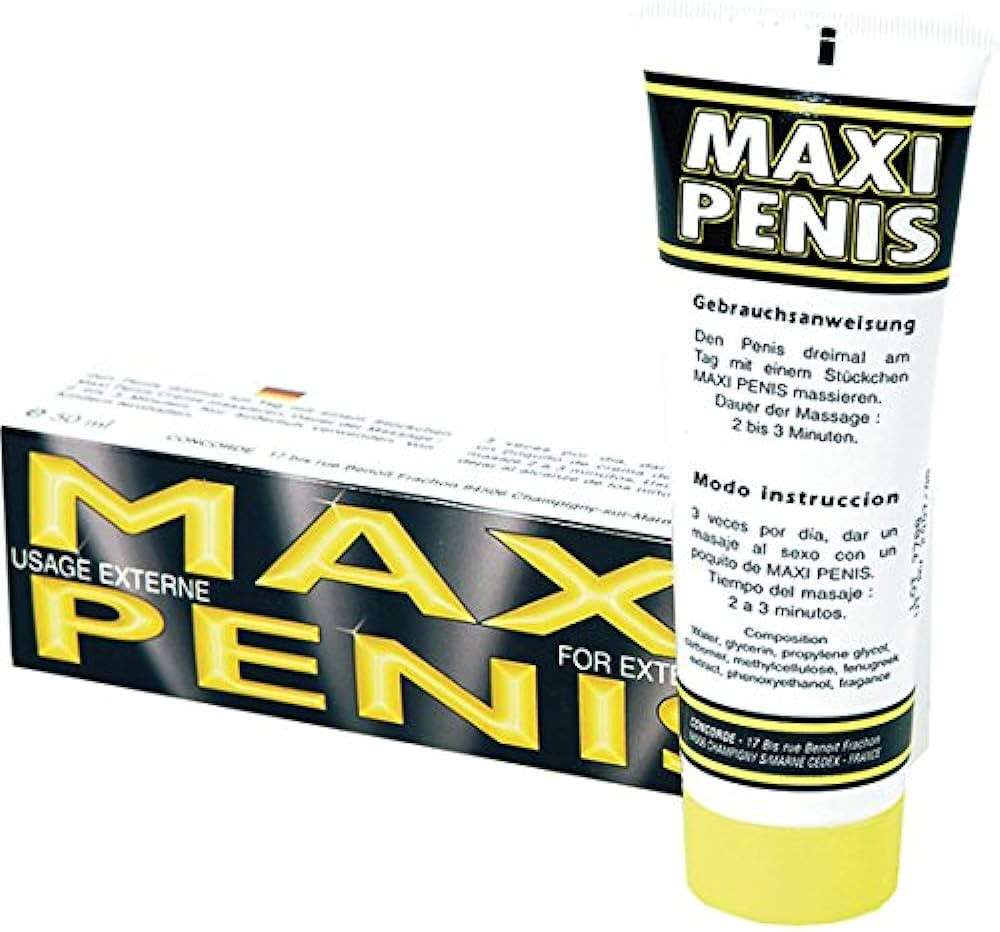 MAXI PENIS - KREMA ZA POTENCIJU GEL ZA POVEĆANJE PENISA
