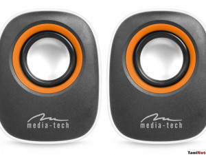 Zvučnici za PC | 6W | USB | IBO | Bijeli | Mediatech