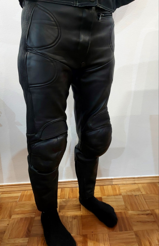 IXS ženske kožne moto hlače pantalone vel 40