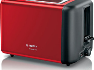 BOSCH Toster 2 kriške, DesignLine, Crvena970 W