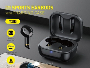 AWEI T36 BLUETOOTH SLUSALICE BLACK