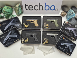 Glock sa mecima Privjesak Pistolj Magnum PUBG CSGO Poklon