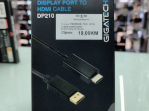 Diaplay port to HDMI 4K