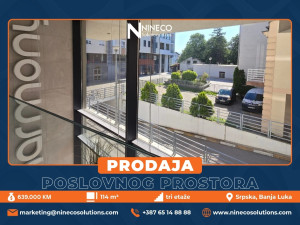 COMMERCIAL SPACE - BANJA LUKA - 114 m2