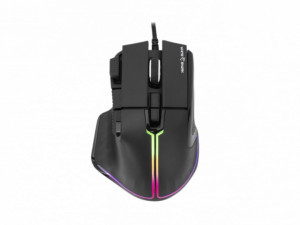 White Shark MIŠ GM-9006 MARROK Crni RGB / 12.000 dpi