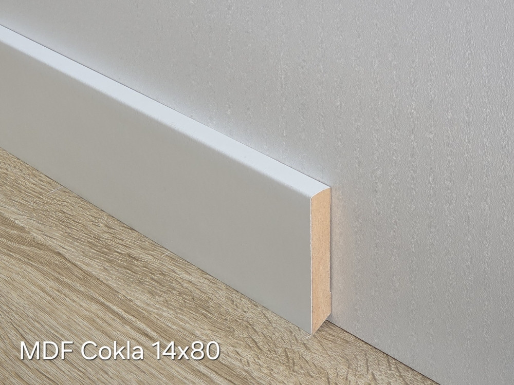 Lajsna za parket MDF Cokla 80
