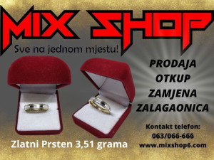 Zlatni  Prsten 3,51g NOVO Zlato Zlatna Prstenja Vera