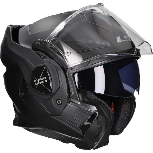 Preklopna flip up moto kaciga LS2 ADVANT X Solid NOVO
