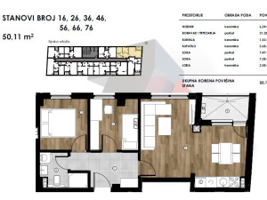 Trosoban stan 50m2 Borik Banja Luka photo 5