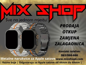 Metalni remen Apple Watch 10 11 ULTRA 2 3 SE kaiš belt sat series