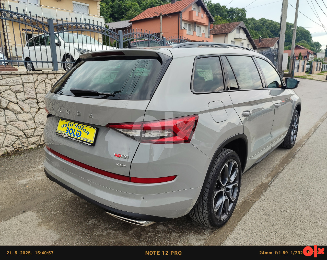 Škoda Kodiaq 2.0 TDI DSG vRS 4X4 2020
