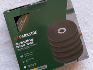 PARKSIDE Set 5 komada Brusne ploče debljine 6 mm 125 cm