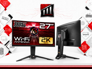 Asrock Phantom Gaming PG27Q15R2A 27" 2K Curved 165Hz WiFi