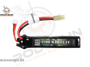 AIRSOFT LIPO BATERIJA 11,1V 2200mAh 3 STIKA