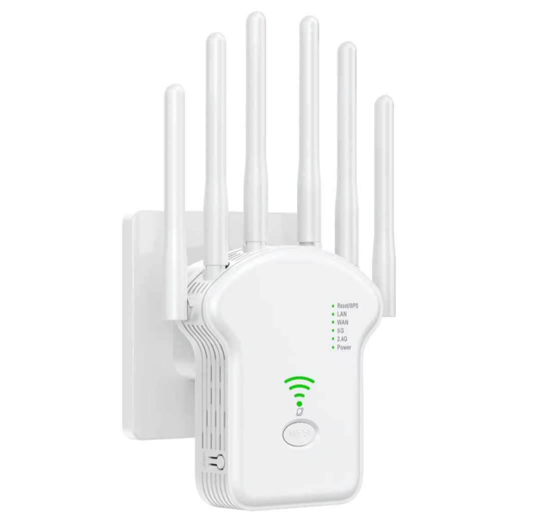WiFi pojačivač signala sa 6 antena extender!