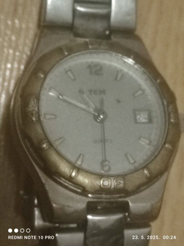 TCM zenski rucni sat s datumom