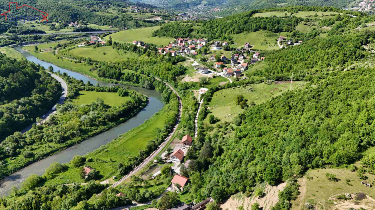 Kuća Sarajevo/ uz rijeku/ 3.500m2 parcela - Novi Grad