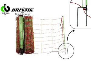 Mreža za ovce 90 cm x 50 m DVOSTRUKI ŠILJAK Beaumont