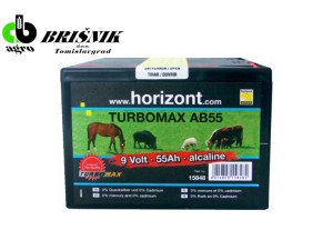 Baterija alkalna 9 V 55 Ah TurboMax AB55