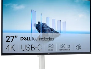 Dell Monitor 27 Plus S2725QC, 4K UHD, 120Hz, IPS