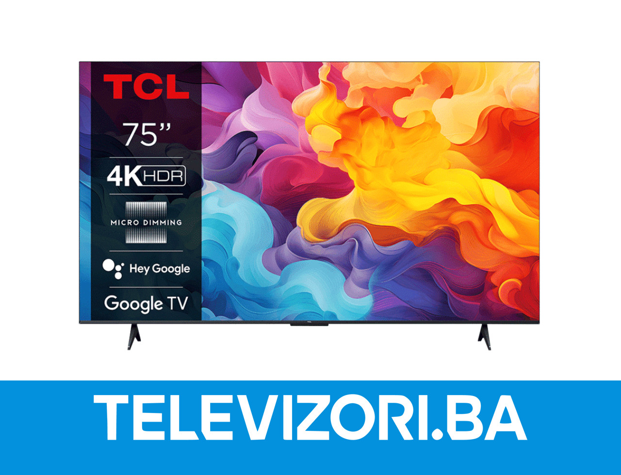 75'' TCL SMART 4K UHD TV 75V6B