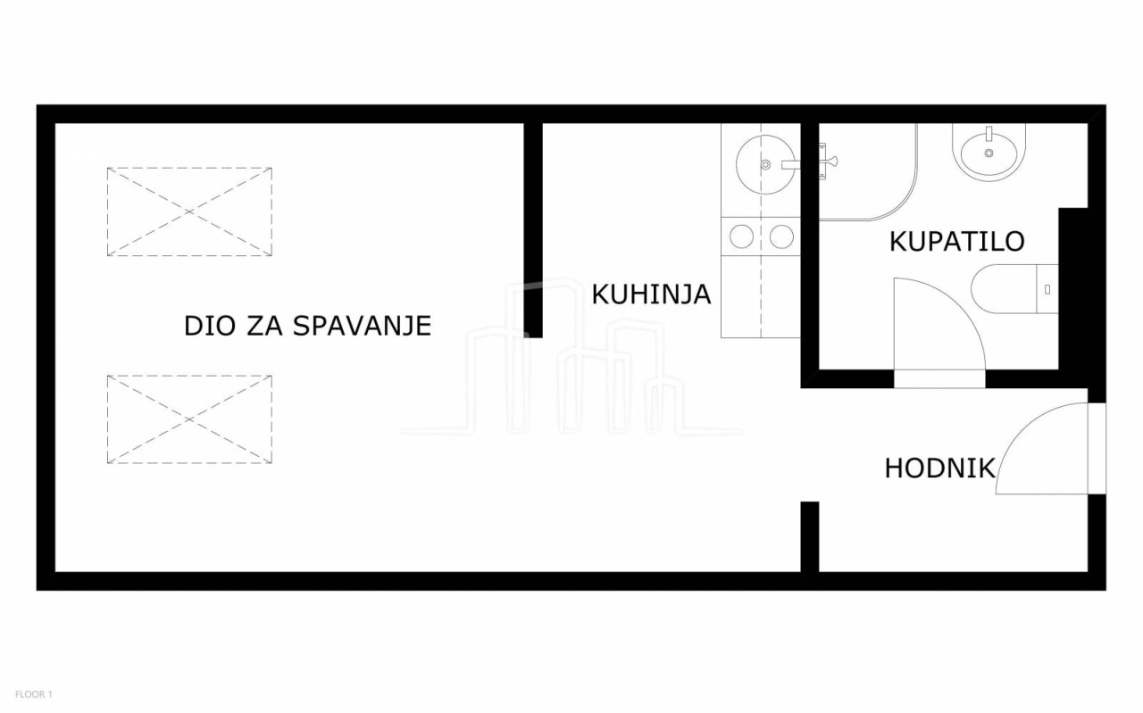 Opremljen studio apartman pogled staza Vučko Jahorina 19
