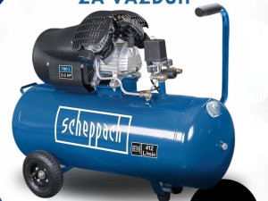 Scheppach kompresor za vazduh HC100DC 100L