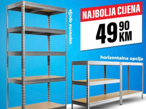 Metalna profesionalna kombinovana polica