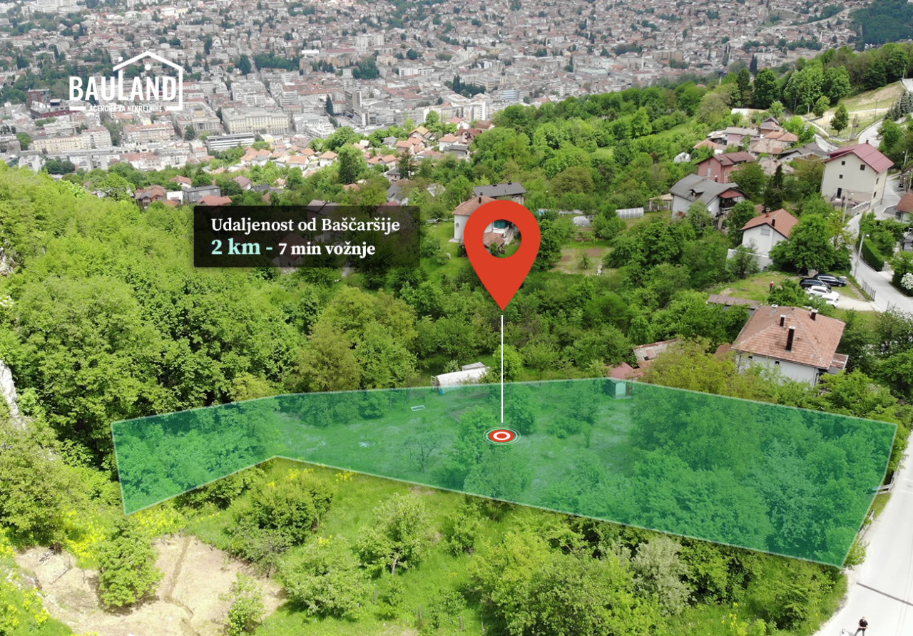 BAULAND/ Zemljište 1634m2/ Trebević Stari Grad Sarajevo 4