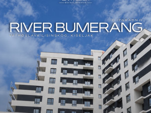RIVER BUMERANG KISELJAK DVOSOBAN STAN 52,22 m2