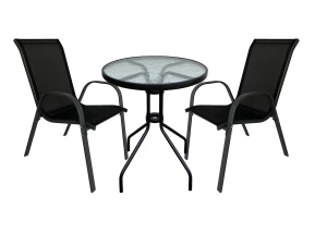 Expert baštenska garnitura SET 7 Valencia sto 60 x 70 cm i 2 stolice