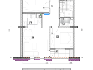 Stan 62,76 m2 Lukavac