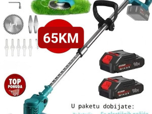 Aku trimer Makita sa komplet opremom