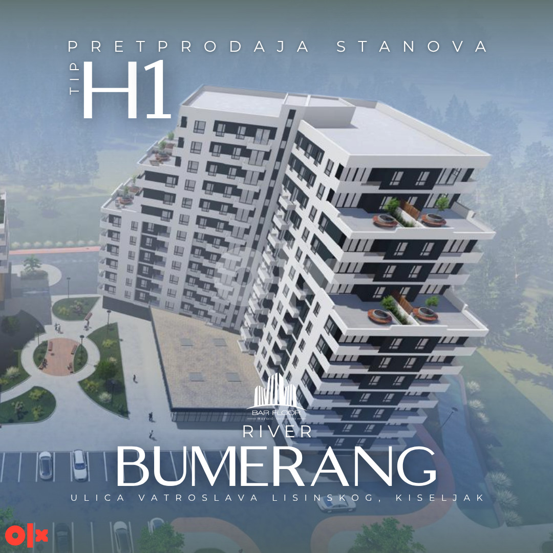 River Bumerang, Kiseljak - Trosoban stan 99.90m2