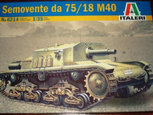 Maketa tenka tenk Semovente M40 1/35 1:35 Oklopnjak