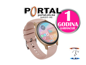 Pametni sat XO J6 Rose Gold AMOLED ekran