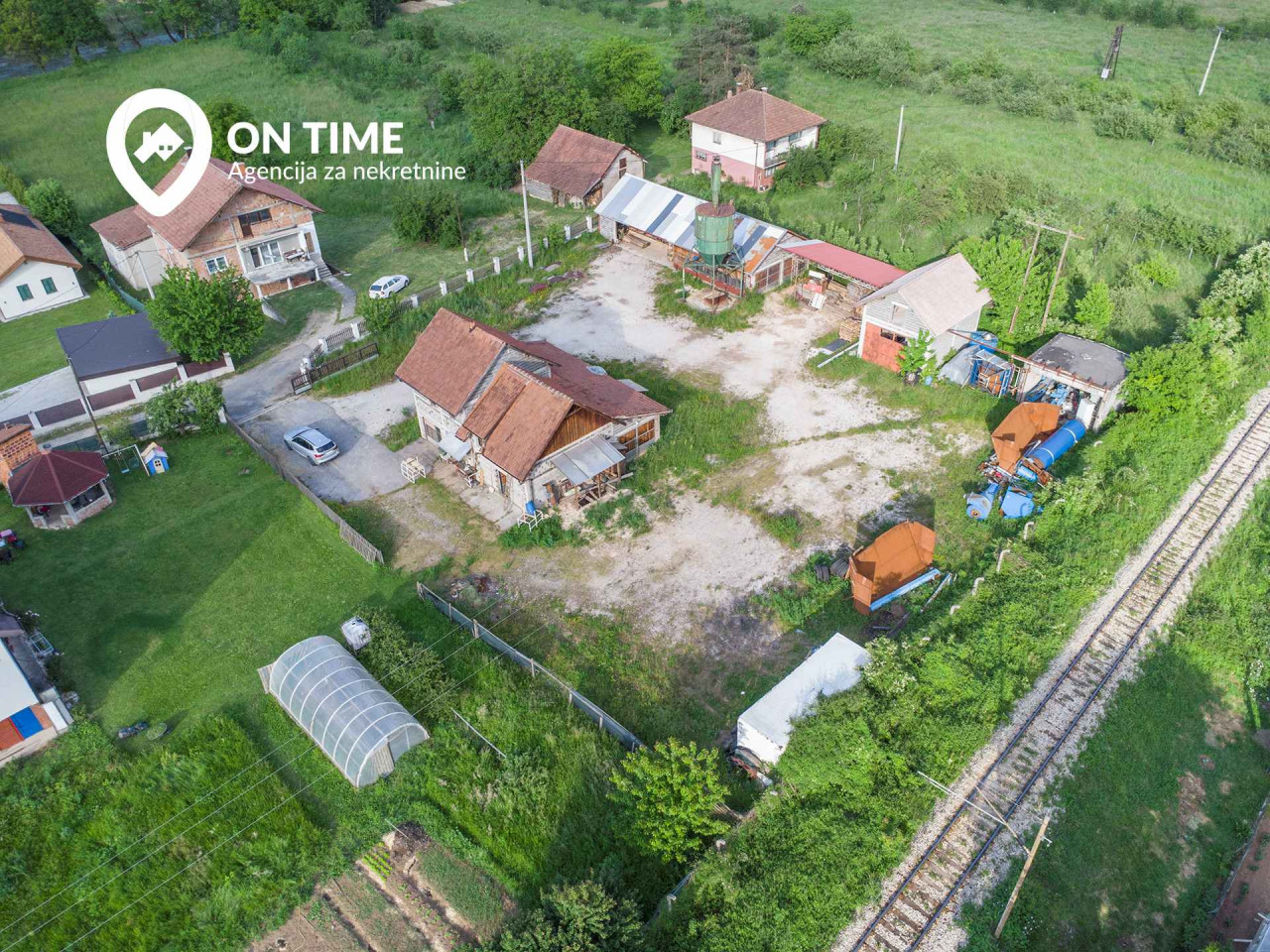 ON TIME: Zemljište sa dva objekta, Ilijaš, Malešići 2